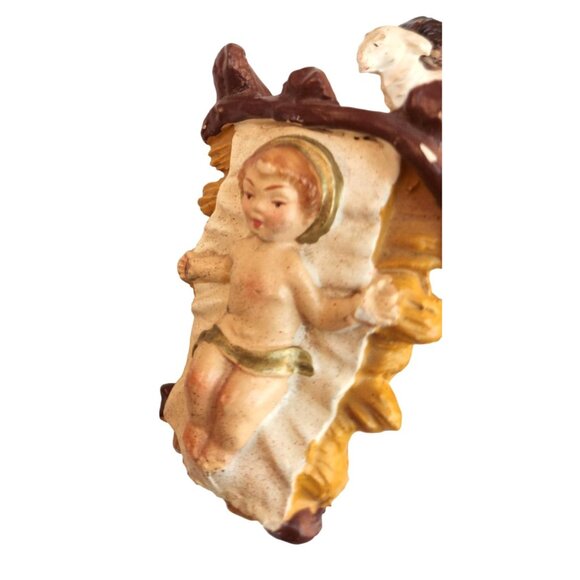 Italian Nativity Figurines Set Of 9 Intricate Details & Vibrant Colors - Picture 7 of 16